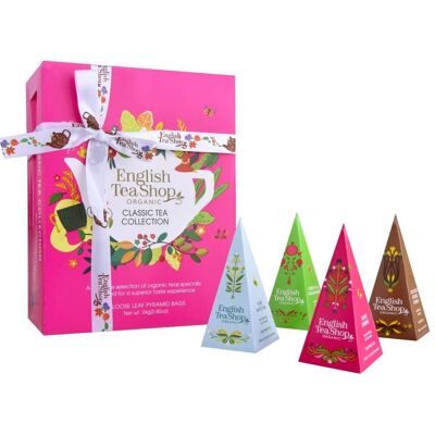 English Tea Shop Darčeková kolekcia Classic ružová BIO 12 pyramidek English Tea Shop Darčeková kolekcia Classic ružová BIO 12 pyramidek