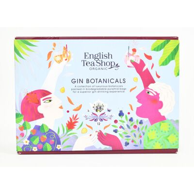 English Tea Shop Čaj Bylinky do ginu BIO 12 pyramídok English Tea Shop Čaj Bylinky do ginu BIO 12 pyramídok