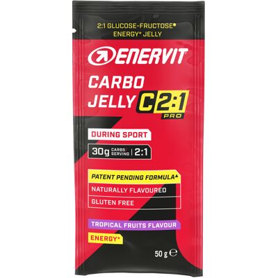Enervit Energetické želatínky Carbo Jelly C2:1 - Tropické ovocie Enervit Energetické želatínky Carbo Jelly C2:1 - Tropické ovocie
