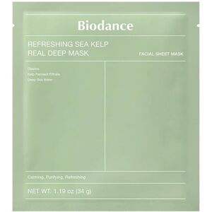 Biodance Upokojujúca pleťová maska Refreshing Sea Kelp (Real Deep Mask) 34 g Biodance Upokojujúca pleťová maska Refreshing Sea Kelp (Real Deep Mask) 34 g