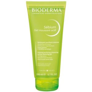 Bioderma Čistiaci pleťový gél pre aknóznu a mastnú pleť Sebium (Active Gel) 200 ml Bioderma Čistiaci pleťový gél pre aknóznu a mastnú pleť Sebium (Active Gel) 200 ml