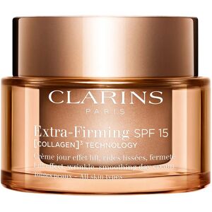 Clarins Denný spevňujúci krém pre všetky typy pleti SPF 15 Extra-Firming Collagen Technology (Cream) 50 ml Clarins Denný spevňujúci krém pre všetky typy pleti SPF 15 Extra-Firming Collagen Technology (Cream) 50 ml