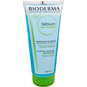 Bioderma Čistiaci penivý gél pre zmiešanú až mastnú pleť Sébium Gel Moussant (Purifying And Foaming Gel) 200 ml Bioderma Čistiaci penivý gél pre zmiešanú až mastnú pleť Sébium Gel Moussant (Purifying And Foaming Gel) 200 ml