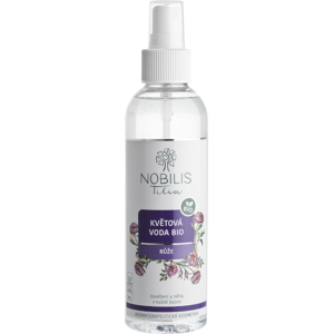 Nobilis Tilia Kvetová voda BIO Ruža 200 ml - plast Nobilis Tilia Kvetová voda BIO Ruža 200 ml - plast