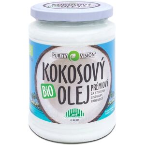 Purity Vision Bio Panenský kokosový olej lisovaný za studena 600 ml Purity Vision Bio Panenský kokosový olej lisovaný za studena 600 ml