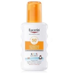 Eucerin Detský sprej na opaľovanie Sensitive Protect s veľmi vysokou ochranou SPF 50+ 200 ml Eucerin Detský sprej na opaľovanie Sensitive Protect s veľmi vysokou ochranou SPF 50+ 200 ml