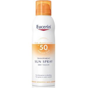 Eucerin Transparentný sprej na opaľovanie Dry Touch SPF 50 200 ml Eucerin Transparentný sprej na opaľovanie Dry Touch SPF 50 200 ml