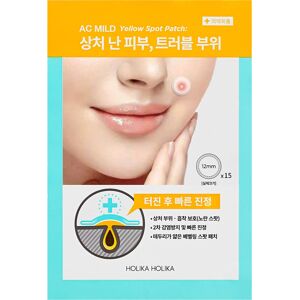 Holika Holika Náplasti na nedokonalosti pleti AC Mild Yellow Spot Patch 15 ks Holika Holika Náplasti na nedokonalosti pleti AC Mild Yellow Spot Patch 15 ks