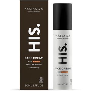 MÁDARA Pleťový krém pre mužov HIS. (Face Cream) 50 ml MÁDARA Pleťový krém pre mužov HIS. (Face Cream) 50 ml