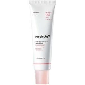 Medicube Tónovaný pleťový krém SPF 50+ PDRN Pink Tone Up Sun Cream 50 ml Medicube Tónovaný pleťový krém SPF 50+ PDRN Pink Tone Up Sun Cream 50 ml