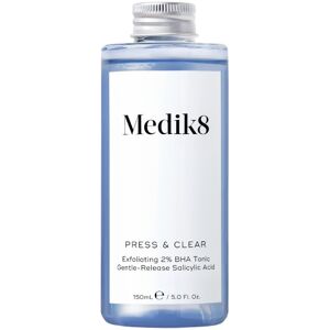 Medik8 Jemné exfoliačné tonikum Press & Clear - náhradná náplň (Exfoliating 2% BHA Tonic Refill) 150 ml Medik8 Jemné exfoliačné tonikum Press & Clear - náhradná náplň (Exfoliating 2% BHA Tonic Refill) 150 ml