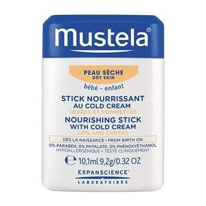 Mustela Vyživujúca a hydratačná tyčinka na pery a líca (Nourish Stick with Cold Cream) 9,2 g Mustela Vyživujúca a hydratačná tyčinka na pery a líca (Nourish Stick with Cold Cream) 9,2 g