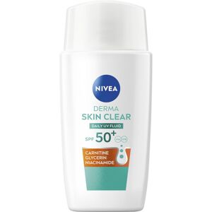 Nivea Denný UV fluid pre problematickú pleť Derma Skin Clear SPF 50+ (Daily UV Fluid) 40 ml Nivea Denný UV fluid pre problematickú pleť Derma Skin Clear SPF 50+ (Daily UV Fluid) 40 ml