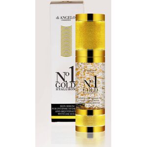 di ANGELO cosmetics Pleťové sérum s kyselinou hyalurónovou No.1 Gold Hyaluron (Skin Serum For Intense Hydration) 30 ml di ANGELO cosmetics Pleťové sérum s kyselinou hyalurónovou No.1 Gold Hyaluron (Skin Serum For Intense Hydration) 30 ml