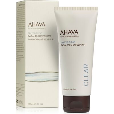 AHAVA Bahenný pleťový peeling Time To Clear (Facial Mud Exfoliator) 100 ml AHAVA Bahenný pleťový peeling Time To Clear (Facial Mud Exfoliator) 100 ml