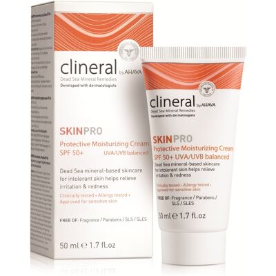 AHAVA Ochranný denný krém SPF 50 Clineral SkinPro (Protective Moisturizing Cream) 50 ml AHAVA Ochranný denný krém SPF 50 Clineral SkinPro (Protective Moisturizing Cream) 50 ml