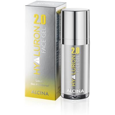 Alcina Hydratačný a protivráskový pleťový gél Hyaluron 2.0 (Face Gel) 30 ml Alcina Hydratačný a protivráskový pleťový gél Hyaluron 2.0 (Face Gel) 30 ml