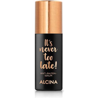 Alcina Sérum proti vráskam It`s never too late! (Anti-Falten Serum) 30 ml Alcina Sérum proti vráskam It`s never too late! (Anti-Falten Serum) 30 ml