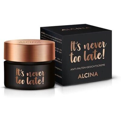 Alcina Denný pleťový krém It´s never too late! (Anti-Wrinkle Face Cream) 50 ml Alcina Denný pleťový krém It´s never too late! (Anti-Wrinkle Face Cream) 50 ml