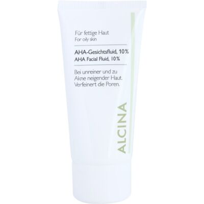 Alcina Pleťový fluid s AHA kyselinami 10% (AHA Facial Fluid, 10%) 50 ml Alcina Pleťový fluid s AHA kyselinami 10% (AHA Facial Fluid, 10%) 50 ml