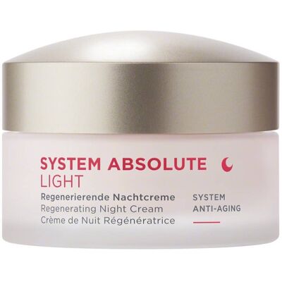 ANNEMARIE BORLIND Nočný krém Light SYSTEM ABSOLUTE System Anti-Aging (Regenerating Night Cream) 50 ml ANNEMARIE BORLIND Nočný krém Light SYSTEM ABSOLUTE System Anti-Aging (Regenerating Night Cream) 50 ml