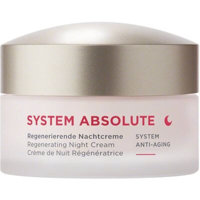 ANNEMARIE BORLIND Nočný krém SYSTEM ABSOLUTE System Anti-Aging (Regenerating Night Cream) 50 ml ANNEMARIE BORLIND Nočný krém SYSTEM ABSOLUTE System Anti-Aging (Regenerating Night Cream) 50 ml