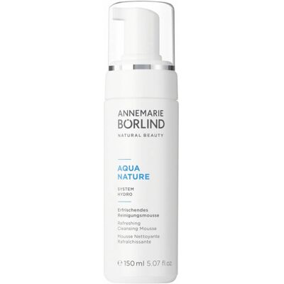 ANNEMARIE BORLIND Osviežujúca čistiaca pena AQUANATURE System Hydro (Refreshing Cleansing Mousse) 150 ml ANNEMARIE BORLIND Osviežujúca čistiaca pena AQUANATURE System Hydro (Refreshing Cleansing Mousse) 150 ml