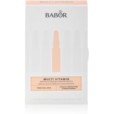 Babor Multivitamínové pleťové ampulky Multi Vitamín (Ampoule Concentrates) 7 x 2 ml Babor Multivitamínové pleťové ampulky Multi Vitamín (Ampoule Concentrates) 7 x 2 ml