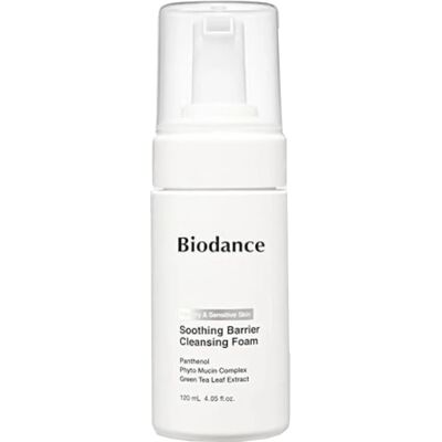 Biodance Jemná čistiaca pena pre suchú, citlivú a podráždenú pleť Soothing Barrier (Cleansing Foam) 120 ml Biodance Jemná čistiaca pena pre suchú, citlivú a podráždenú pleť Soothing Barrier (Cleansing Foam) 120 ml