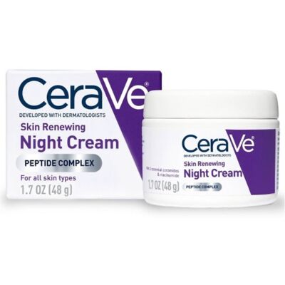 CeraVe Nočný pleťový krém Skin Renewing (Night Cream) 48 g CeraVe Nočný pleťový krém Skin Renewing (Night Cream) 48 g