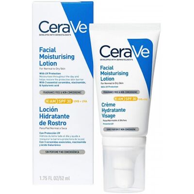 CeraVe Denný hydratačný krém SPF 30 (Facial Moisturizing Lotion) 52 ml CeraVe Denný hydratačný krém SPF 30 (Facial Moisturizing Lotion) 52 ml