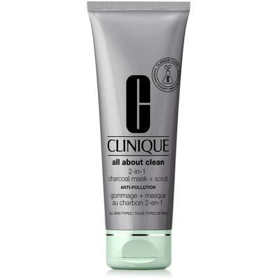 Clinique Detoxikační maska a peeling All About Clean (2-in-1 Charcoal Mask + Scrub) 100 ml Clinique Detoxikační maska a peeling All About Clean (2-in-1 Charcoal Mask + Scrub) 100 ml