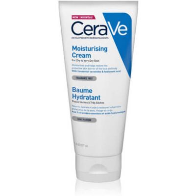 CeraVe Hydratačný krém na suchú až veľmi suchú pokožku (Moisturising Cream) 340 g CeraVe Hydratačný krém na suchú až veľmi suchú pokožku (Moisturising Cream) 340 g