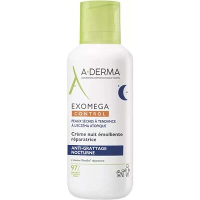 A-DERMA Nočný emolienčný krém Exomega Control (Emollient Night Cream) 400 ml A-DERMA Nočný emolienčný krém Exomega Control (Emollient Night Cream) 400 ml