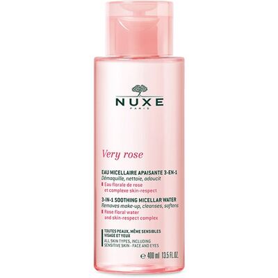 Nuxe Upokojujúca micelárna voda Very Rose (3-in1 Soothing Micellar Water) 400 ml Nuxe Upokojujúca micelárna voda Very Rose (3-in1 Soothing Micellar Water) 400 ml