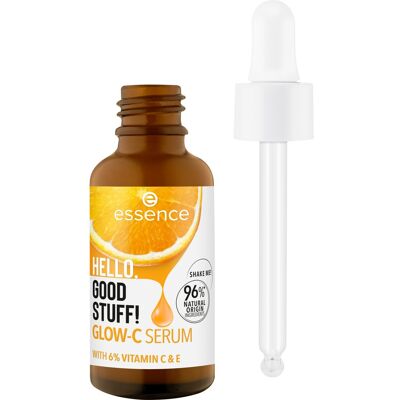 essence Ľahké pleťové sérum Hello, Good Stuff! Glow-C (Serum) 30 ml essence Ľahké pleťové sérum Hello, Good Stuff! Glow-C (Serum) 30 ml