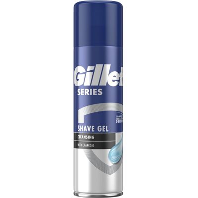 Gillette Čistiaci gél na holenie s aktívnym uhlím (Cleansing Shave Gel) 200 ml Gillette Čistiaci gél na holenie s aktívnym uhlím (Cleansing Shave Gel) 200 ml