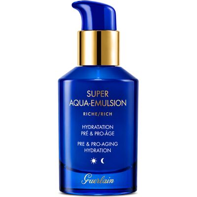 Guerlain Hydratačná pleťová emulzia Super Aqua-Emulsion Riche (Pre & Pro-Aging Hydration) 50 ml Guerlain Hydratačná pleťová emulzia Super Aqua-Emulsion Riche (Pre & Pro-Aging Hydration) 50 ml