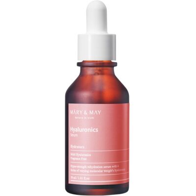 MARY & MAY Hydratačné pleťové sérum Hyaluronics (Serum) 30 ml MARY & MAY Hydratačné pleťové sérum Hyaluronics (Serum) 30 ml