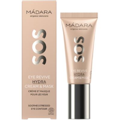 MÁDARA Hydratačný krém a maska na oči SOS (Eye Revive Hydra Cream & Mask) 20 ml MÁDARA Hydratačný krém a maska na oči SOS (Eye Revive Hydra Cream & Mask) 20 ml