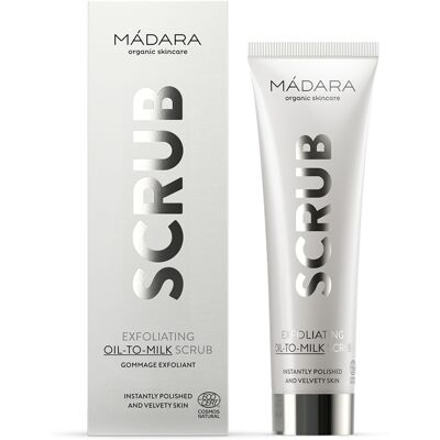 MÁDARA Hydrofilný pleťový peeling Exfoliating Oil-To-Milk Scrub 60 ml MÁDARA Hydrofilný pleťový peeling Exfoliating Oil-To-Milk Scrub 60 ml