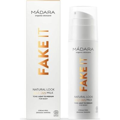 MÁDARA Samoopaľovacie mlieko Fake It (Natural Look Self-Tan Milk) 150 ml MÁDARA Samoopaľovacie mlieko Fake It (Natural Look Self-Tan Milk) 150 ml