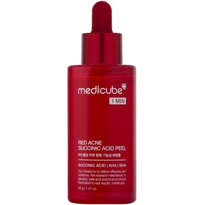 Medicube Sérum proti nedokonalostiam pleti Red Acne (Succinic Acid Peel) 40 g Medicube Sérum proti nedokonalostiam pleti Red Acne (Succinic Acid Peel) 40 g