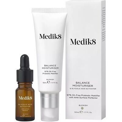 Medik8 Krém pre problematickú pleť Balance Moisturiser & Glycolic Acid Activator (Surface Perfector) 50 ml Medik8 Krém pre problematickú pleť Balance Moisturiser & Glycolic Acid Activator (Surface Perfector) 50 ml