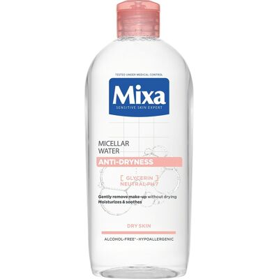 Mixa Micelárna voda proti vysušovaniu pleti Anti-Dryness (Micellar Water) 400 ml Mixa Micelárna voda proti vysušovaniu pleti Anti-Dryness (Micellar Water) 400 ml