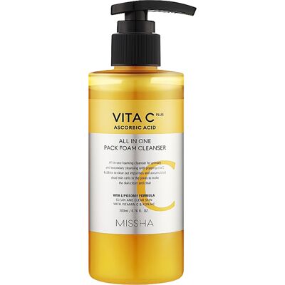 Missha Čistiaca pena Vita C Plus All In One Foam Cleanser 200 ml Missha Čistiaca pena Vita C Plus All In One Foam Cleanser 200 ml