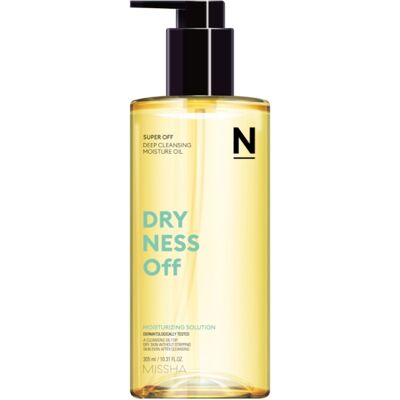 Missha Čistiaci olej pre suchú pleť Super Off Dryness Off (Deep Cleansing Moisture Oil) 305 ml Missha Čistiaci olej pre suchú pleť Super Off Dryness Off (Deep Cleansing Moisture Oil) 305 ml