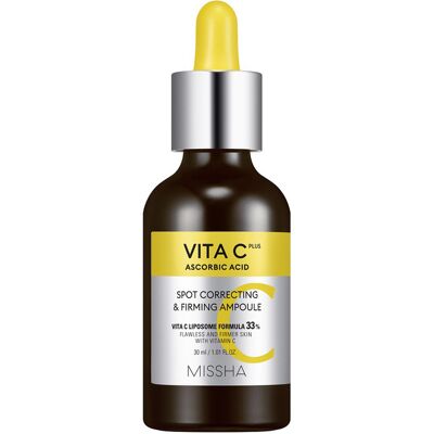 Missha Rozjasňujúce pleťové sérum Vita C Plus (Spot Correcting & Firming Ampoule) 30 ml Missha Rozjasňujúce pleťové sérum Vita C Plus (Spot Correcting & Firming Ampoule) 30 ml