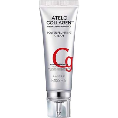 Missha Spevňujúci pleťový krém Atelocollagen 500 (Power Plumping Cream) 40 ml Missha Spevňujúci pleťový krém Atelocollagen 500 (Power Plumping Cream) 40 ml