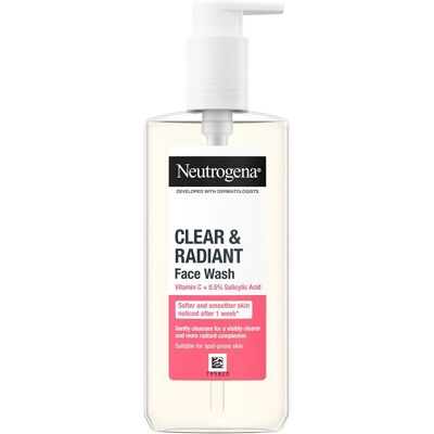 Neutrogena Rozjasňujúci čistiaci gél pre problematickú pleť Clear & Radiant (Face Wash) 200 ml Neutrogena Rozjasňujúci čistiaci gél pre problematickú pleť Clear & Radiant (Face Wash) 200 ml